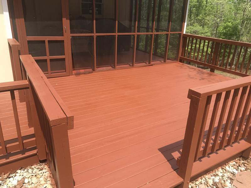 Deck Staining