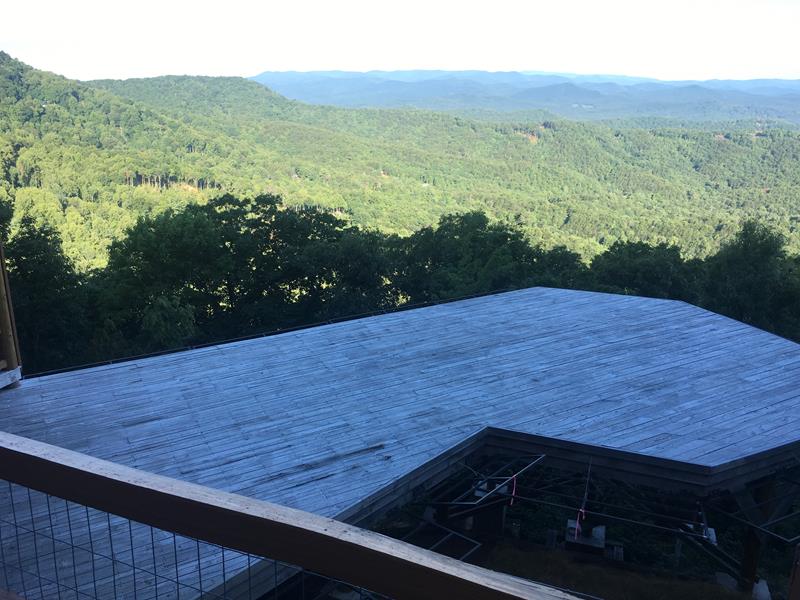 Helicopter Pad Project in Blue Ridge, Georgia