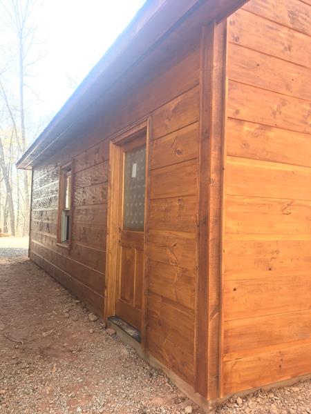 Garage Staining Project in Morganton, GA